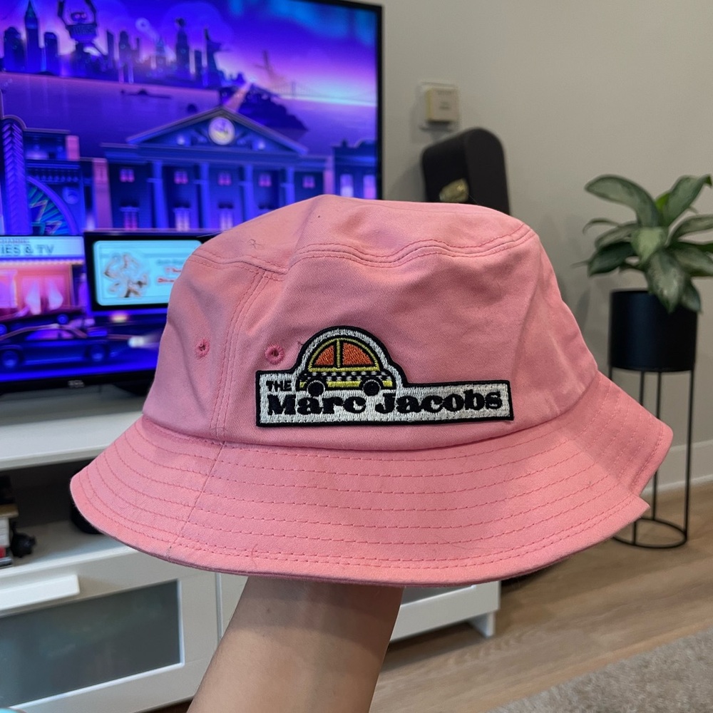 Marc Jacobs Pink Bucket Hat